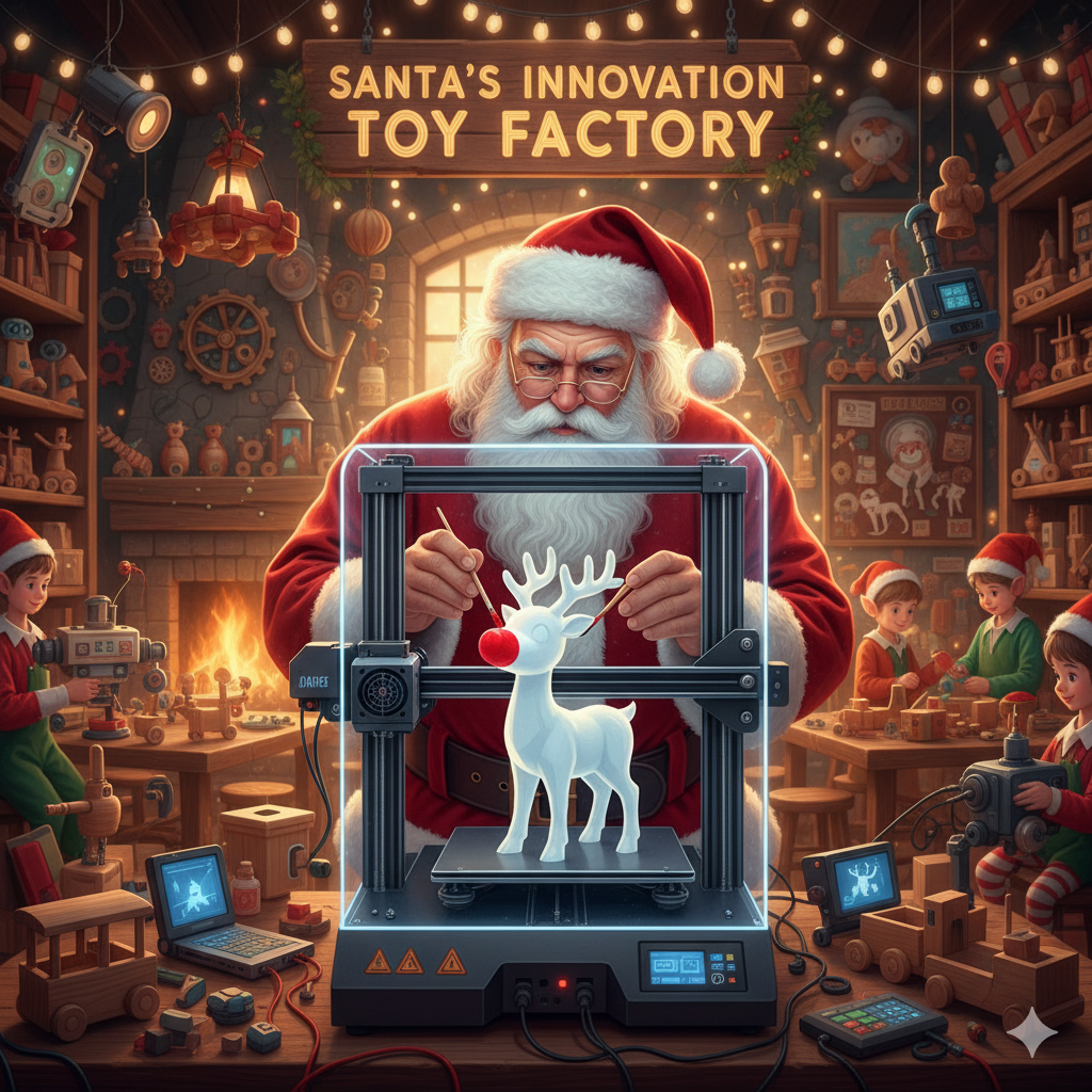 Mass-Produced vs. Custom 3D Printed Holiday Gifts