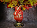 Heart Vase Sculpture