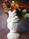 Heart Vase Sculpture