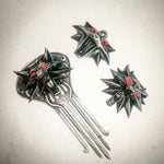 Witcher Wolf Medallion Pendant