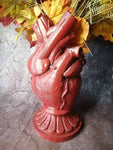 Heart Vase Sculpture