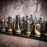 Steampunk Fantasy Chess Set