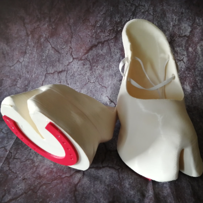 Elf Hoof Shoes White