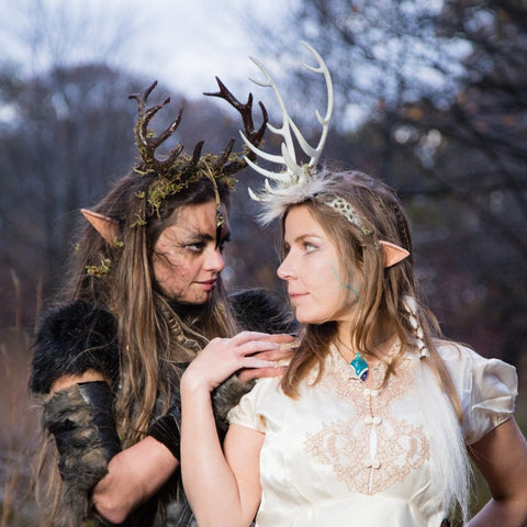 Satyre Antlers Cosplay Horns