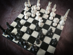 Egypt Chess 3D Printed