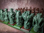 Fantasy Nature Chess Set