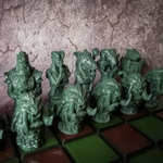 Fantasy Nature Chess Set