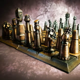 Industrial Steampunk Chess Set